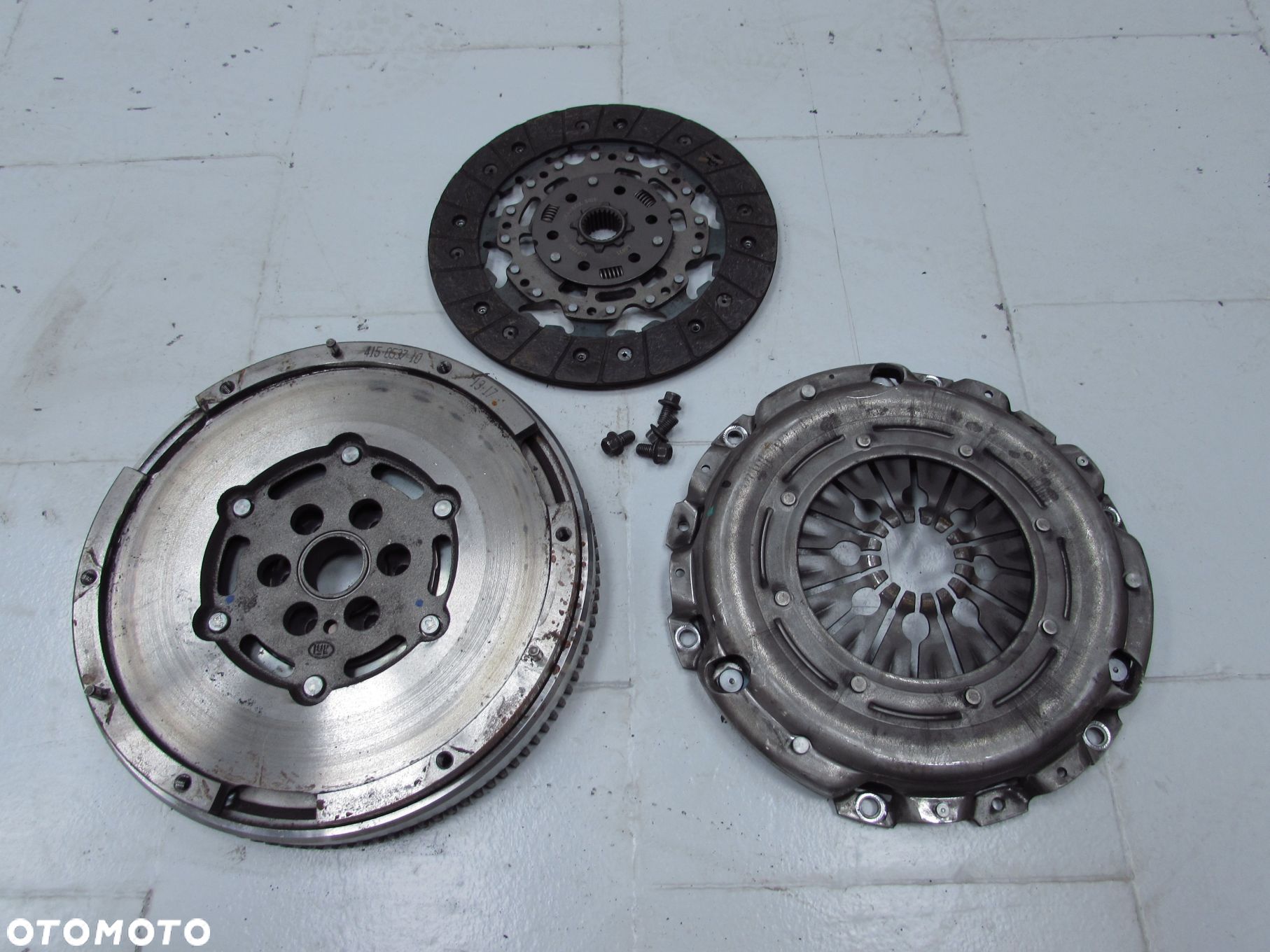 VOLVO PEUGEOT 1.6 D2 E-HDI 09-16 SPRZEGLO KOLO DWUMASOWE TARCZA 8MM DOCISK 415053710 - 1