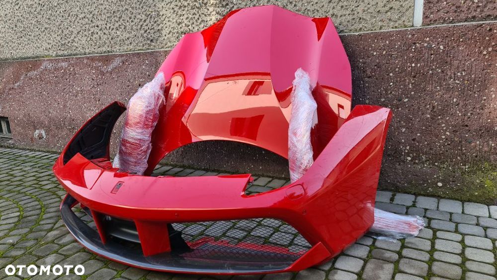 Ferrari 488 GTB zderzak maska blotnik lampy przod chlodnice - 2