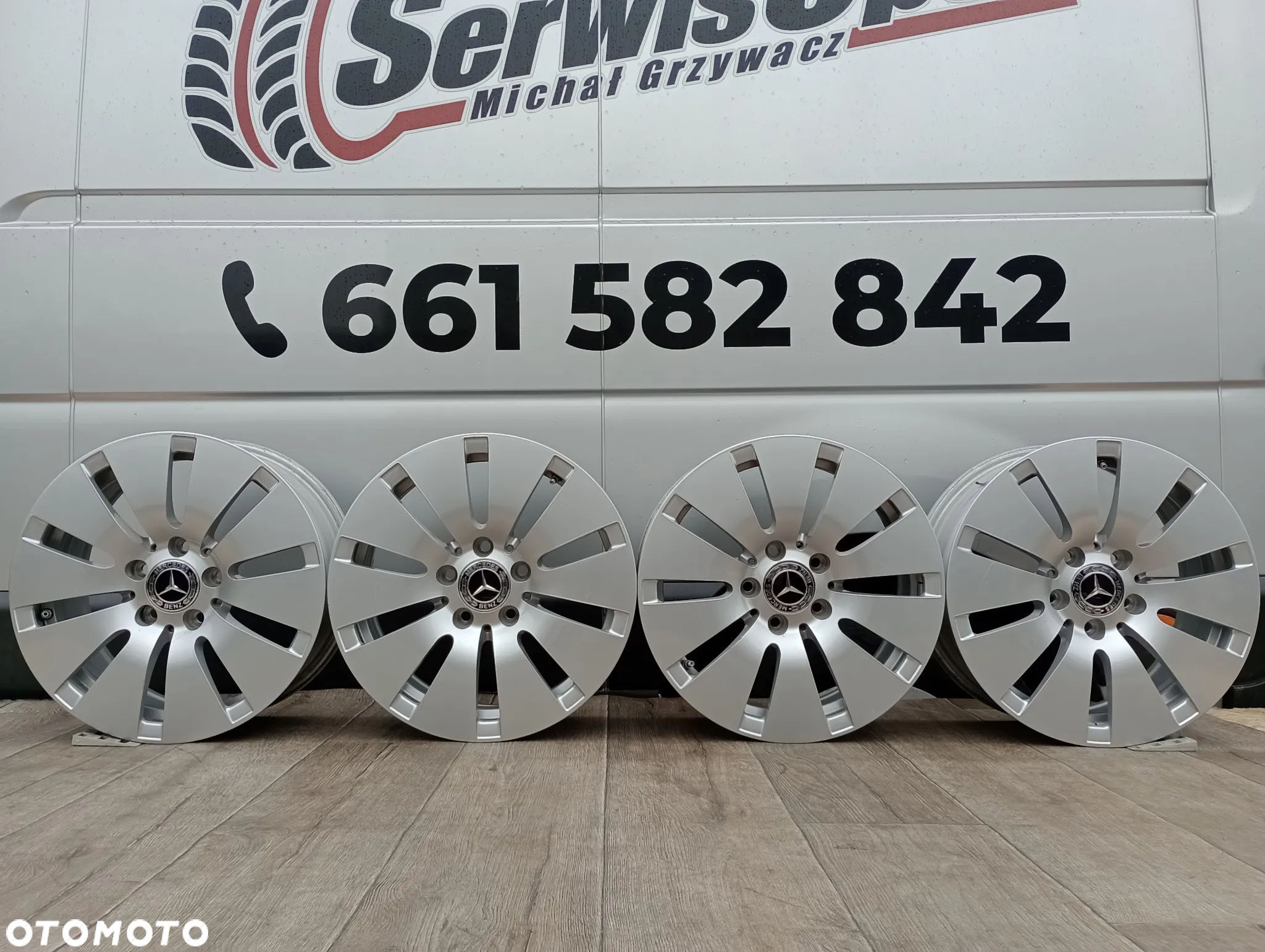 FELGI ALUMINIOWE 5x112 R16 6,5J ET38 TPMS MERCEDES CLA CLK GLA KLASA A B C E SLC - 2