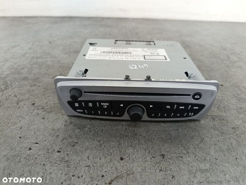 RADIO FABRYCZNE RENAULT SCENIC III 281155040R  7649167391 BOSCH - 1