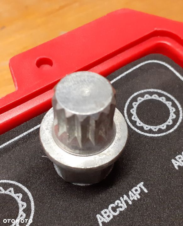 Nasadka adapter złodziejka do śrub Audi VW Seat Skoda VAG - 5
