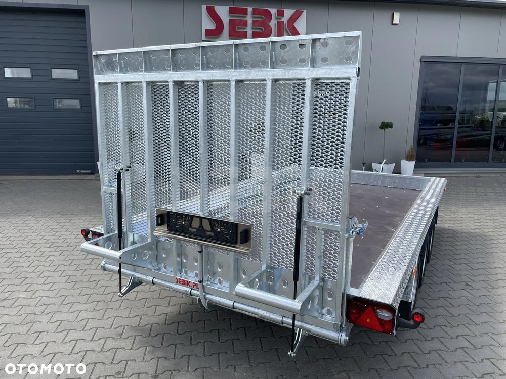 Wiola Mocna przyczepa do transportu minikoparki B3540 MAX DMC 3500 kg. - 8