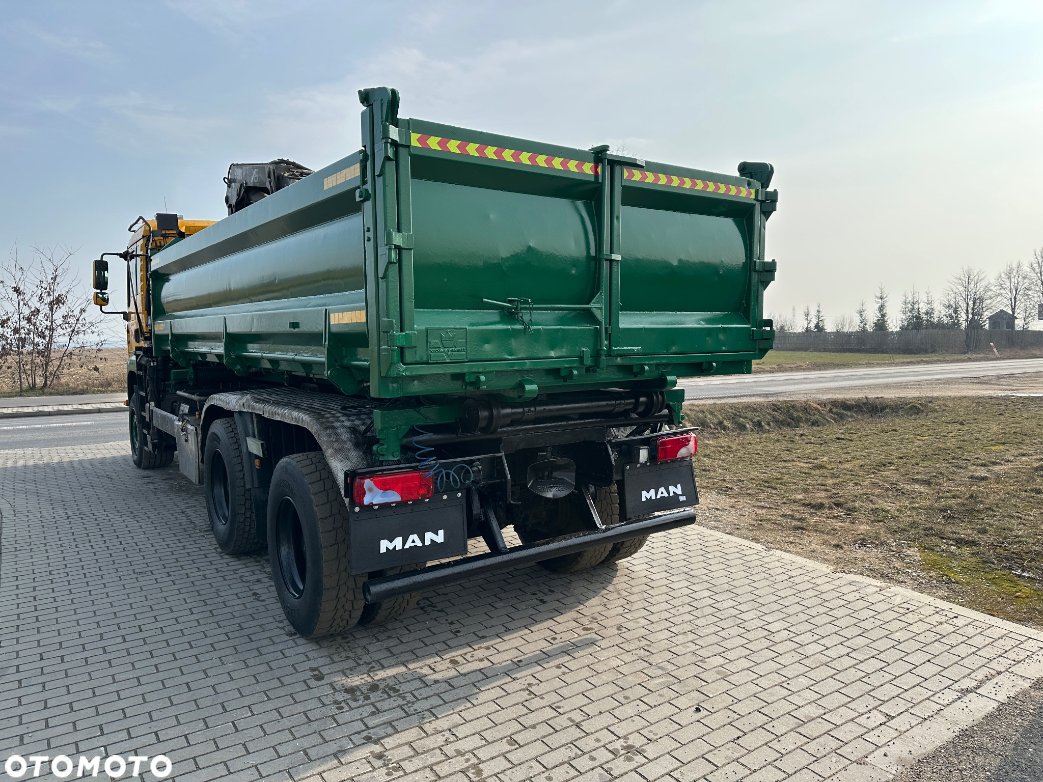 MAN TGA 33.430 6x4 HDS Hiab 166D-2 Duo Hydroburta Wywrotka - 13