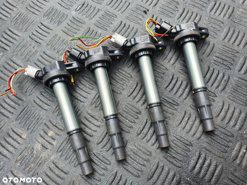 CEWKA ZAPŁONOWA TOYOTA VERSO 09- 1,8 16V KPL 4 SZT 90919-02252 + WTYCZKI INSTALACJA - 1