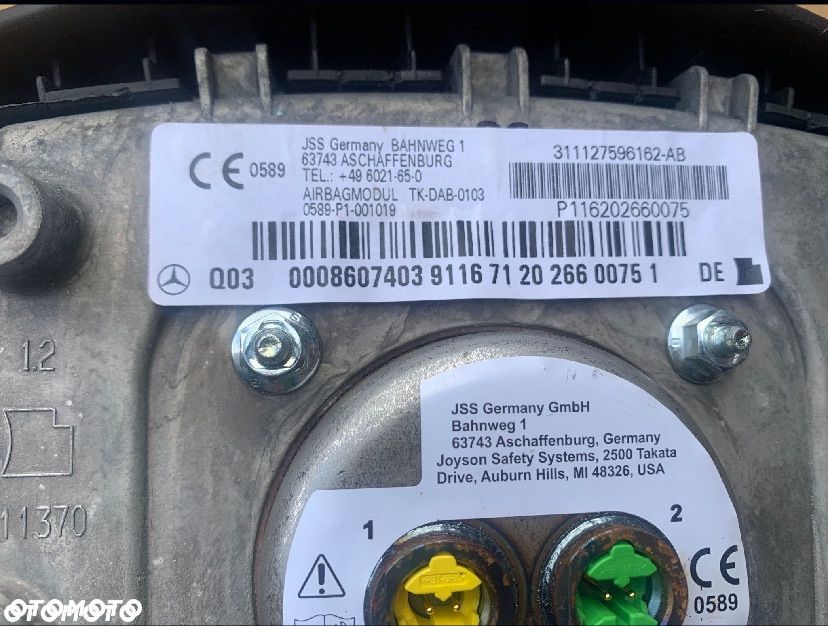 A1694600403 Kierownica airbag Mercedes a w169 b w245 - 8
