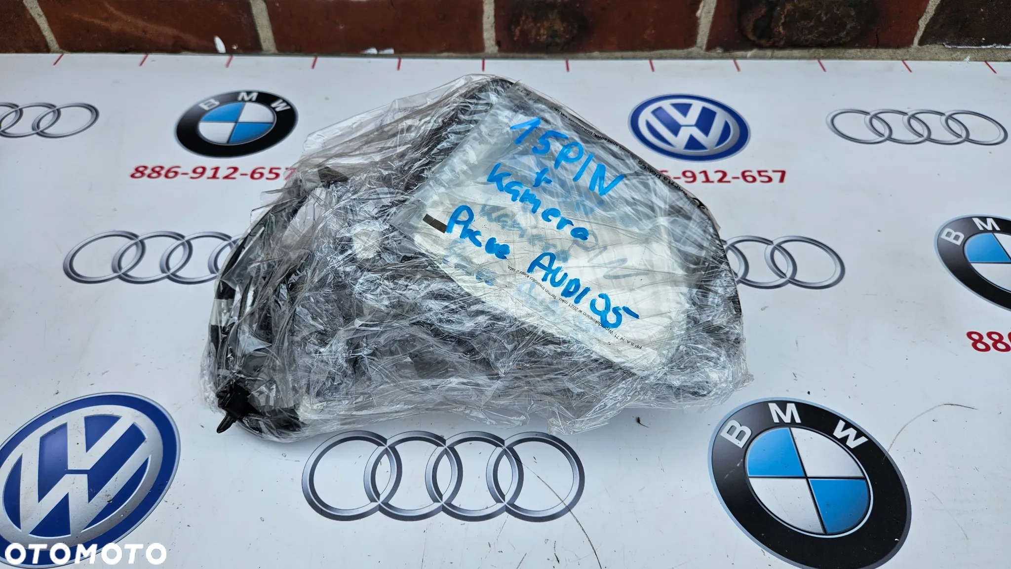 Audi Q5 II 80B Lusterko zewnętrzne prawe Lusterko pasażera 15 kabli kamera Europa 80B857556 IDEALNE - 17