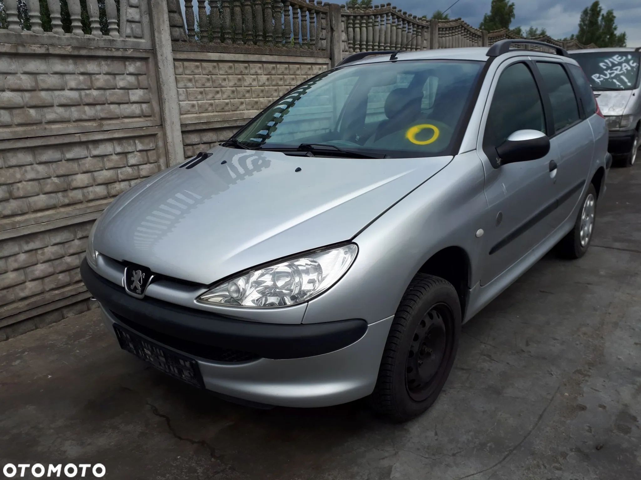 PEUGEOT 206 SW LIFT 03-09 MASKA PRZÓD PRZEDNIA EZR - 1