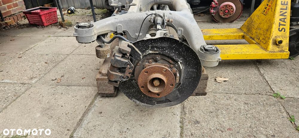 BMW 7 F01 F02 3.0D 4.0D Zawieszenie tył Ława tylna Sanki Zwrotnica z wahaczami półoś Zawieszenie prawa lewe Półoś 6775884 7566075 7566074 - 6