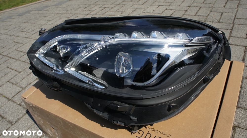 PRZEDNIA LEWA LAMPA MERCEDES E KLASA W 212 LIFT FULL LED ILS iLS - 2