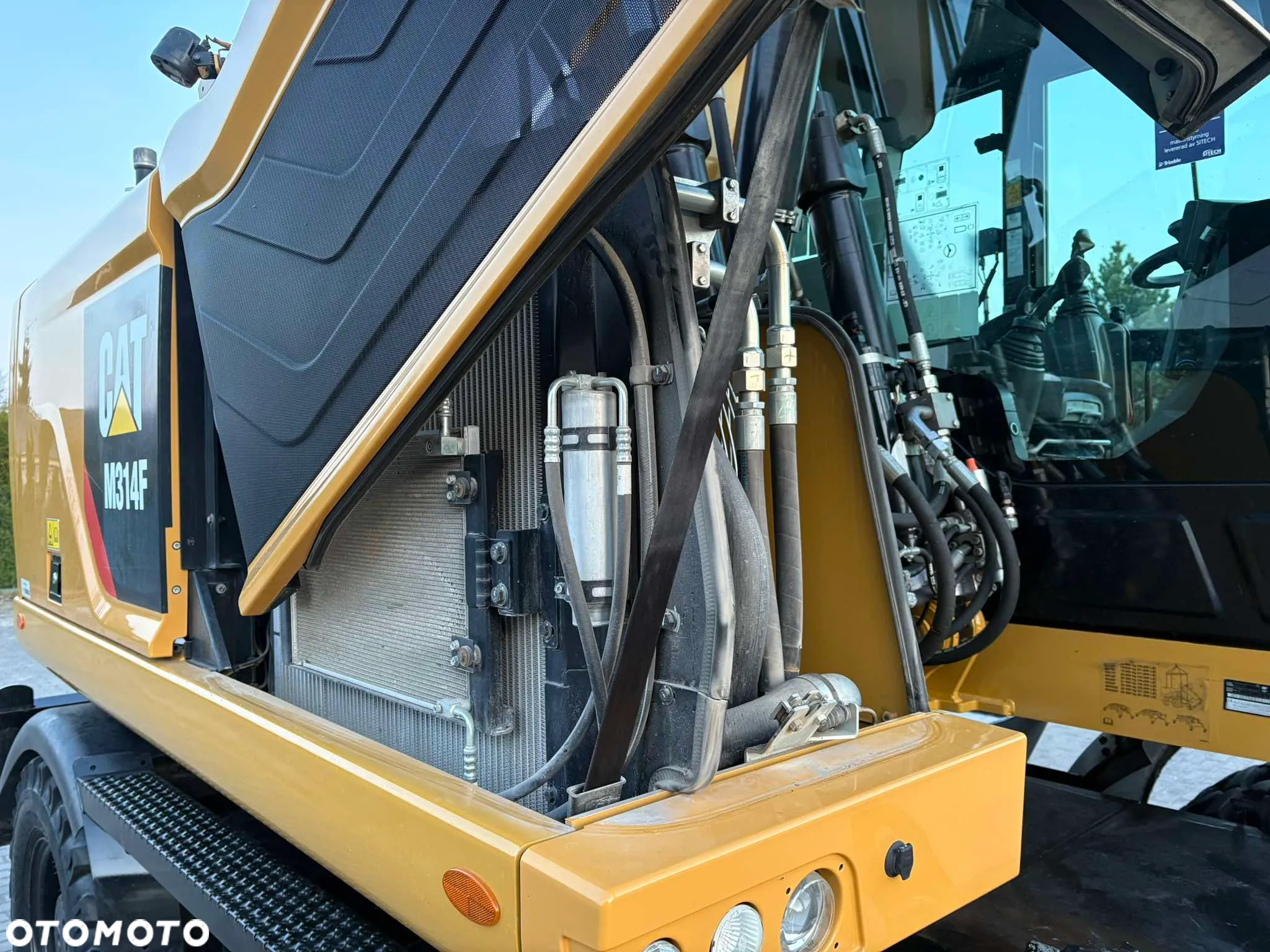 Caterpillar M 314F ROTOTILT ENGCON SZCZYPCE SYSTEM 3D TRIMBLE - 10