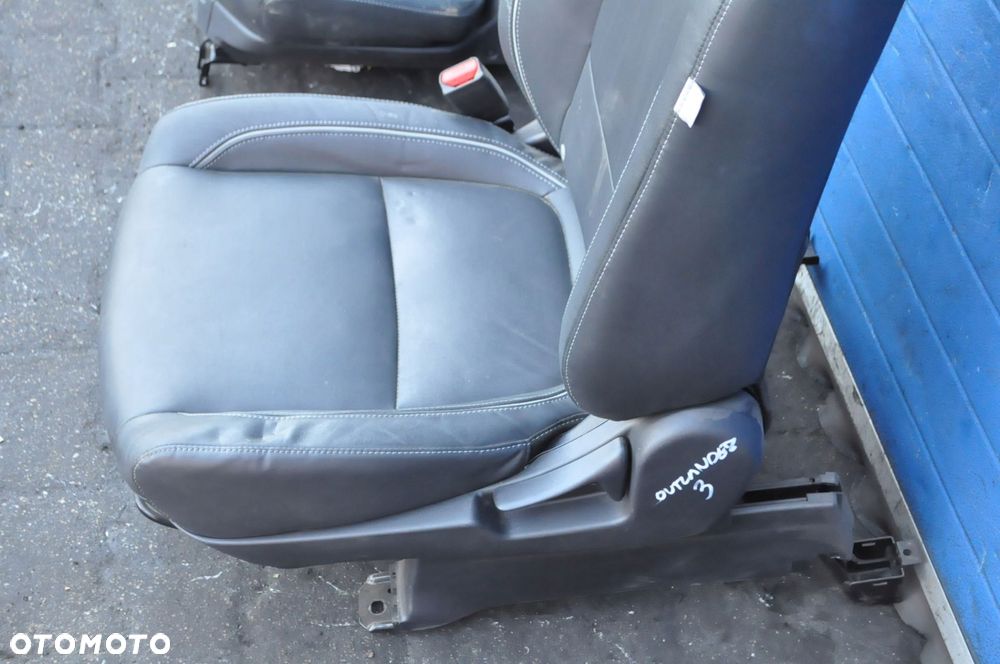 MITSUBISHI OUTLANDER III PRZEKŁADKA WNĘTRZA FOTELE KANAPA BOCZKI SKÓRA - 15