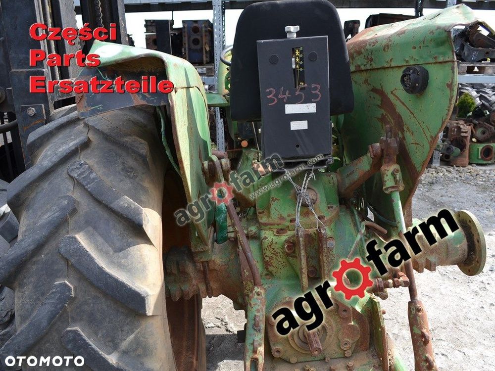John Deere 2030 części, skrzynia biegów, silnik - 4