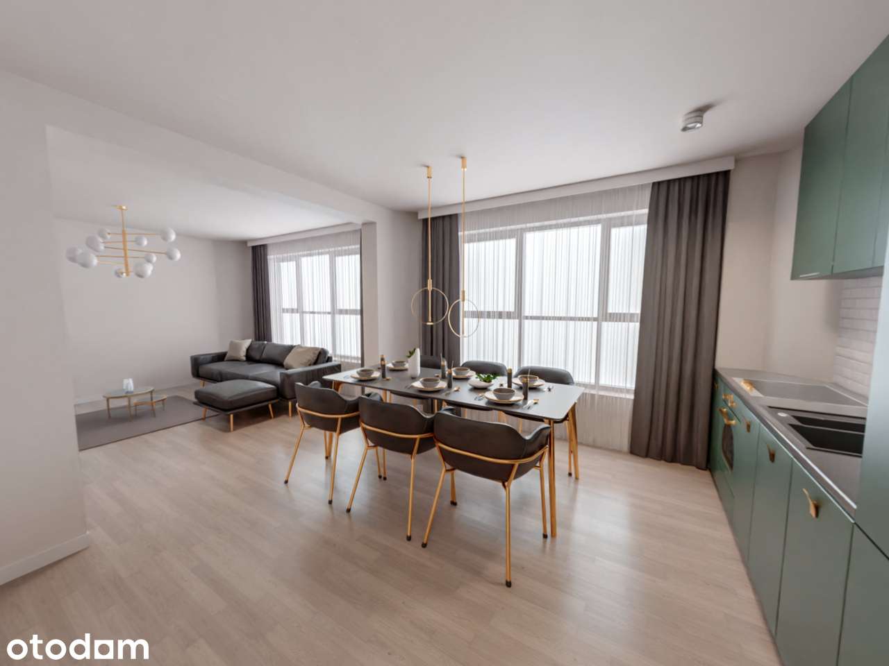 Przestronne, klimatyczne 2 pokoje (60,94 m²) – Inwestycja ELEWATOR