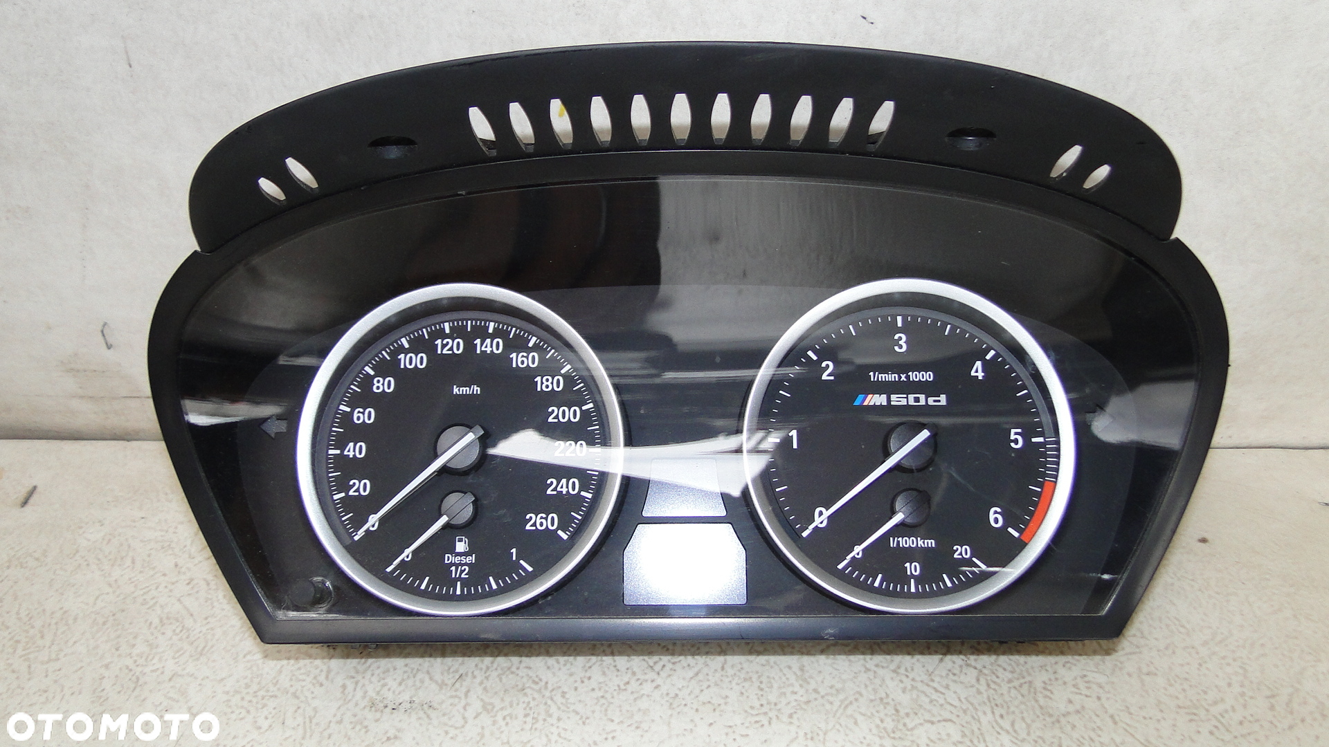 BMW X5 E70 X6 E71 LICZNIK ZEGARY M50D M-PAKIET EUROPA - 3