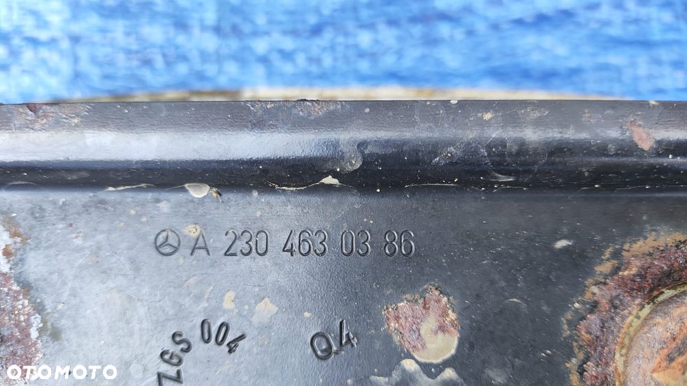 SANKI WÓZEK BELKA ZAWIESZENIA PRZÓD KOMPLETNA PODUSZKI SILNIKA MERCEDES SL R230 W230 - 4