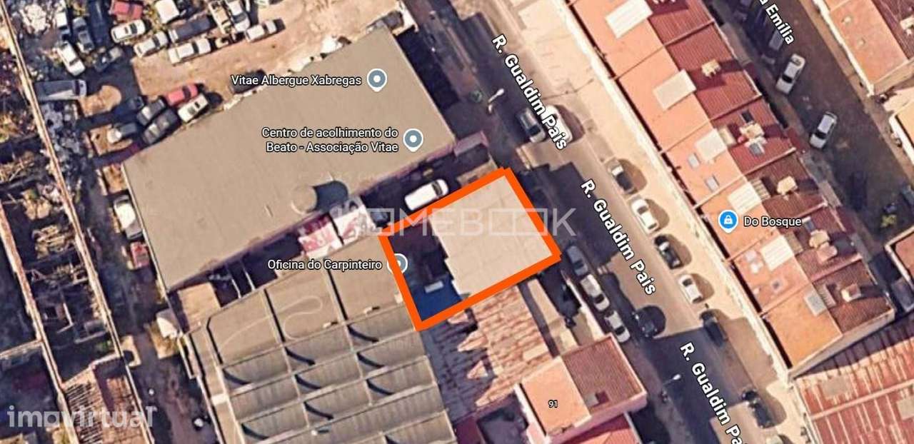 Terreno Urbano no Beato - Lisboa - ZONA ARU - Grande imagem: 4/16