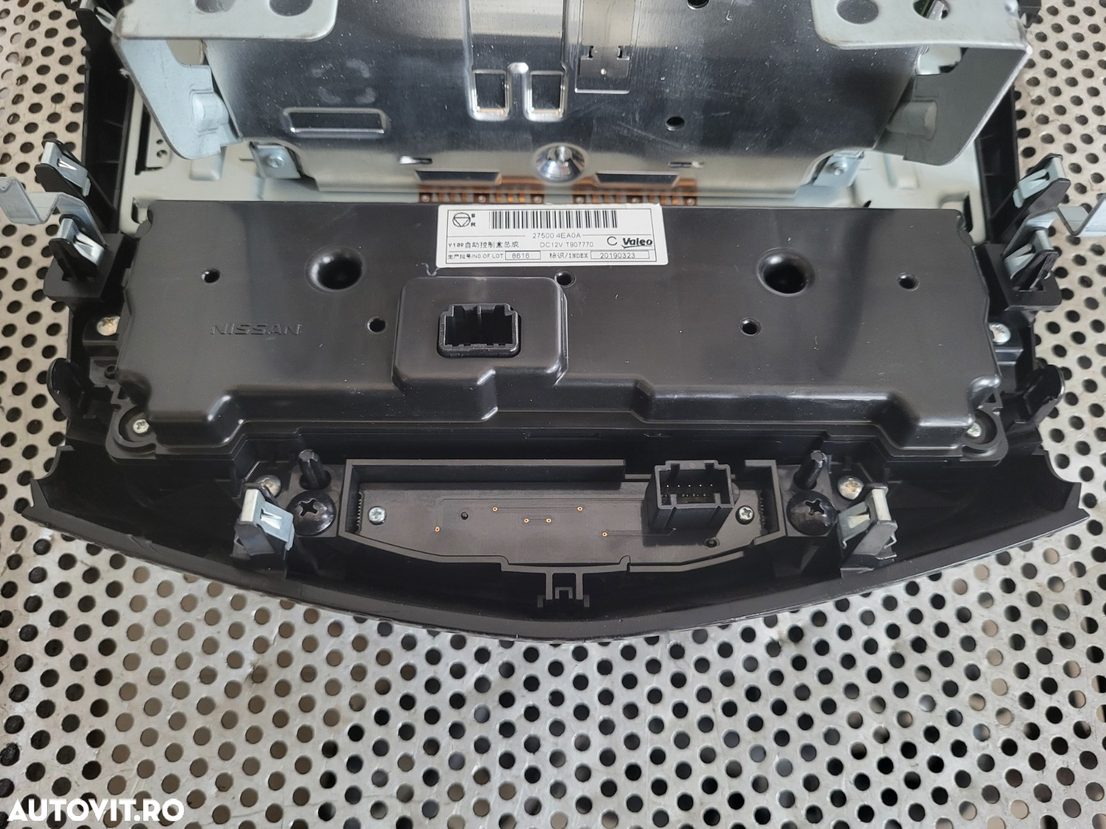 Panou Modul Clima Dublu Climatronic Nissan Qashqai J11 An 2014-2015-2016-2017-2018-2019-2020 Volan Stanga Cod 27500-4EA0A Dezmembrez Nissan Qashqai J11 Facelift 1.5 Dci Euro 6 Cod Motor K9KU873 K9K873 - 5
