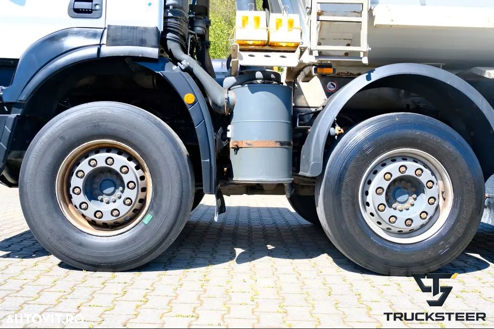 Iveco X-Way 480 | E6 | 8x4 | HARDOX | Schmitz 18m3 - 15