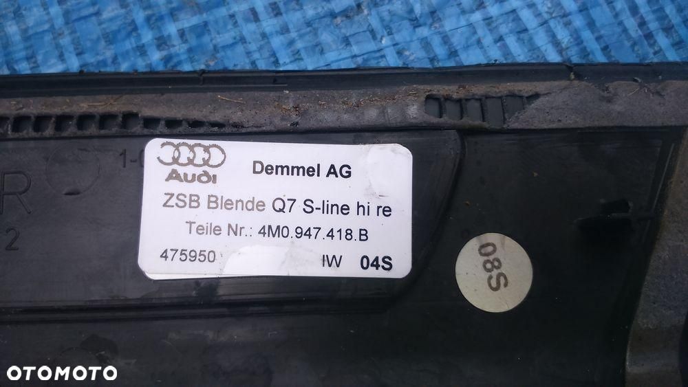 Audi Q7 4M Listwa Progowa Nakładka Na Próg Przód Tył Prawa Lewa - 6