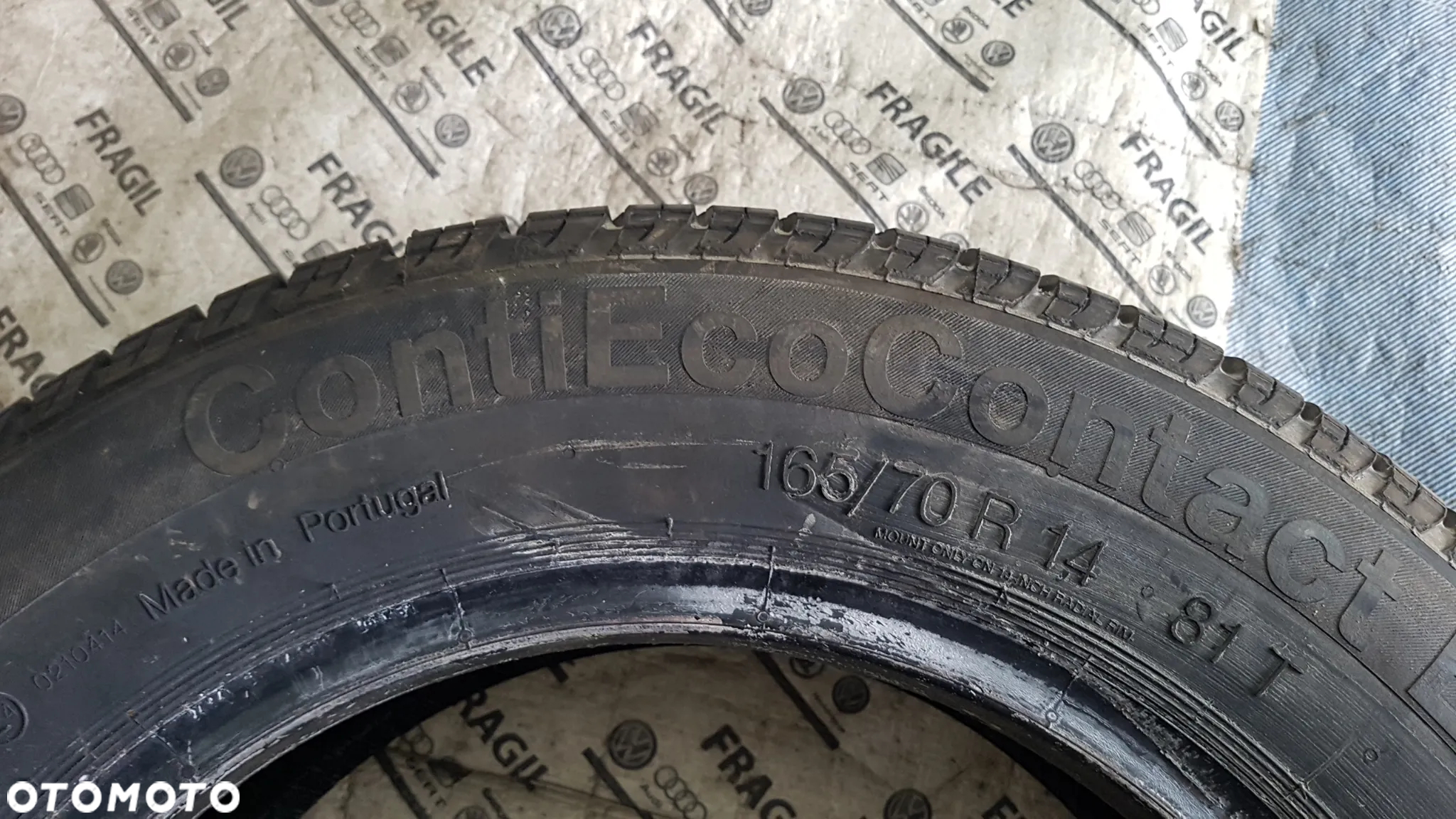 Continental Conti ECO CONTACT EP 165/70R14  165/70/14 - 8