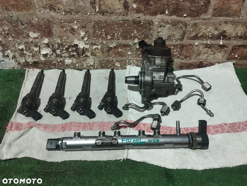 UKŁAD WTRYSKOWY PALIWOWY 8576298 0445010517 BMW F10 2.0D N47D20C - 1