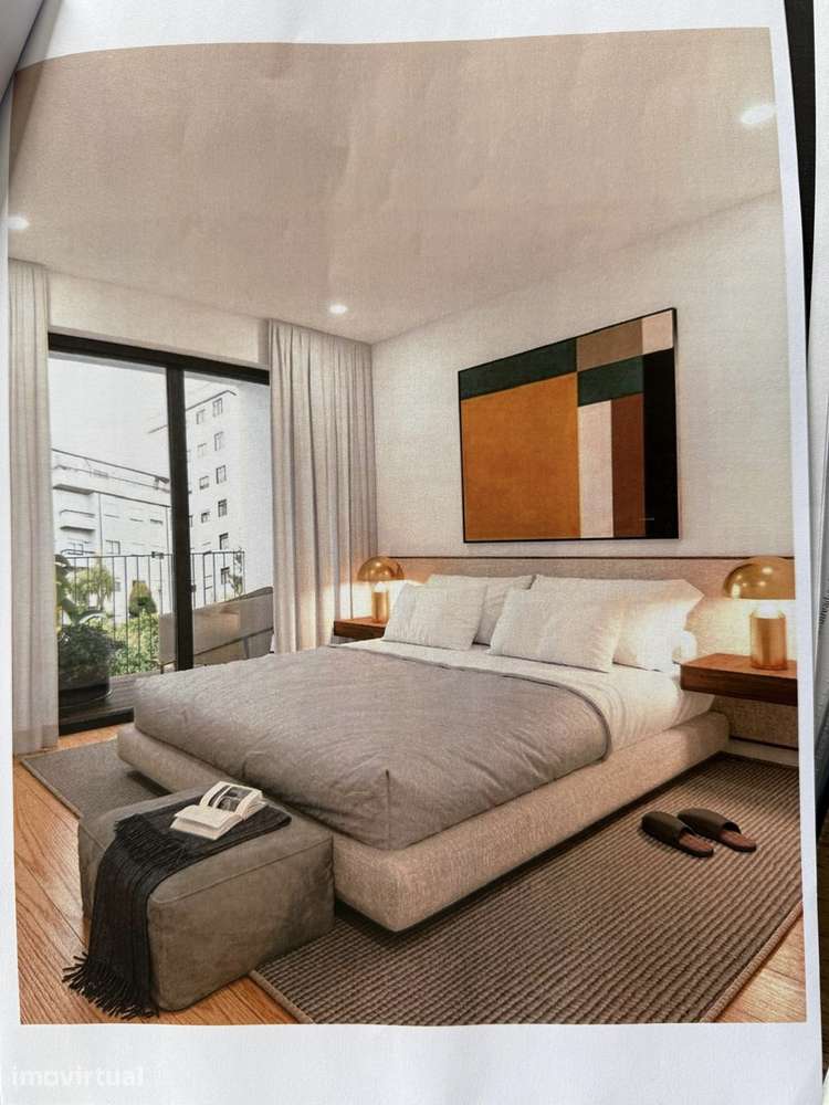 Apartamento T3 novo com garagem, varanda e ar condicionado - Grande imagem: 3/6