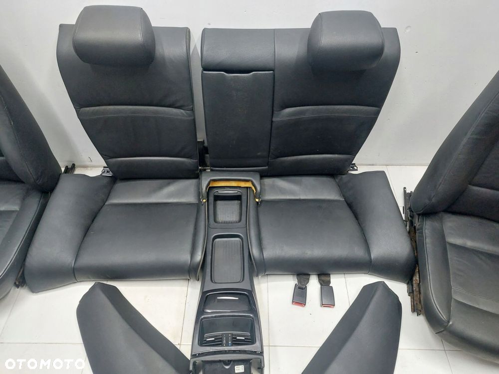 bmw 3 e92 coupe fotel fotele kanapa komplet bmw 3 e92 grzane czarne europa - 4