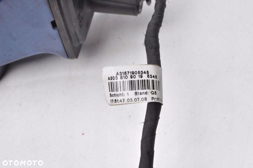 MERCEDES CL203 LUSTERKO PRAWE 15 PIN ANGLIK - 6