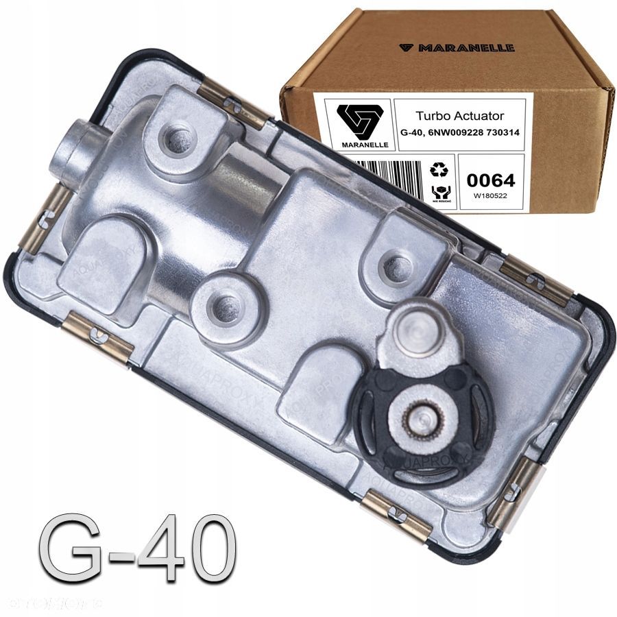 Nastawnik sterownik G-40, 6NW009228 730314 turbiny VOLVO: C30 C70 S40 S80 V50 V70 XC60 - 2.4 - 3