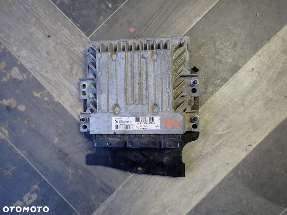 RENAULT SCENIC MEGANE 1.5 DCI KOMPUTER STEROWNIK SILNIKA 237100386R - 1