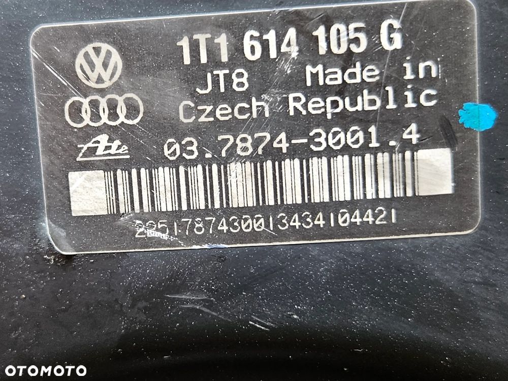 VW Touran I Caddy serwo hamulcowe 1T1614105b 1T1614105G - 2