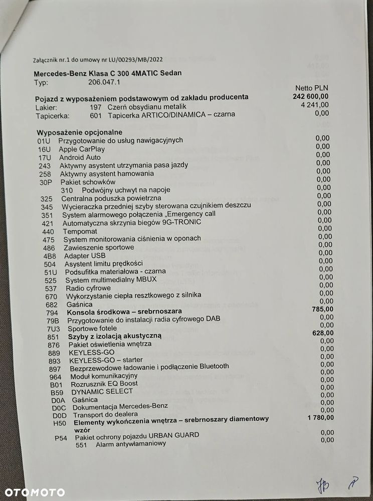 Mercedes-Benz Klasa C 300 4Matic 9G-TRONIC - 3