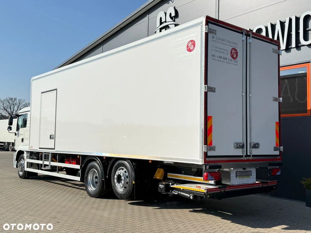 MAN TGM TGS TGX 26.320 chłodnia multitemperatura  22Epal // sypialka // oś skrętna - 4