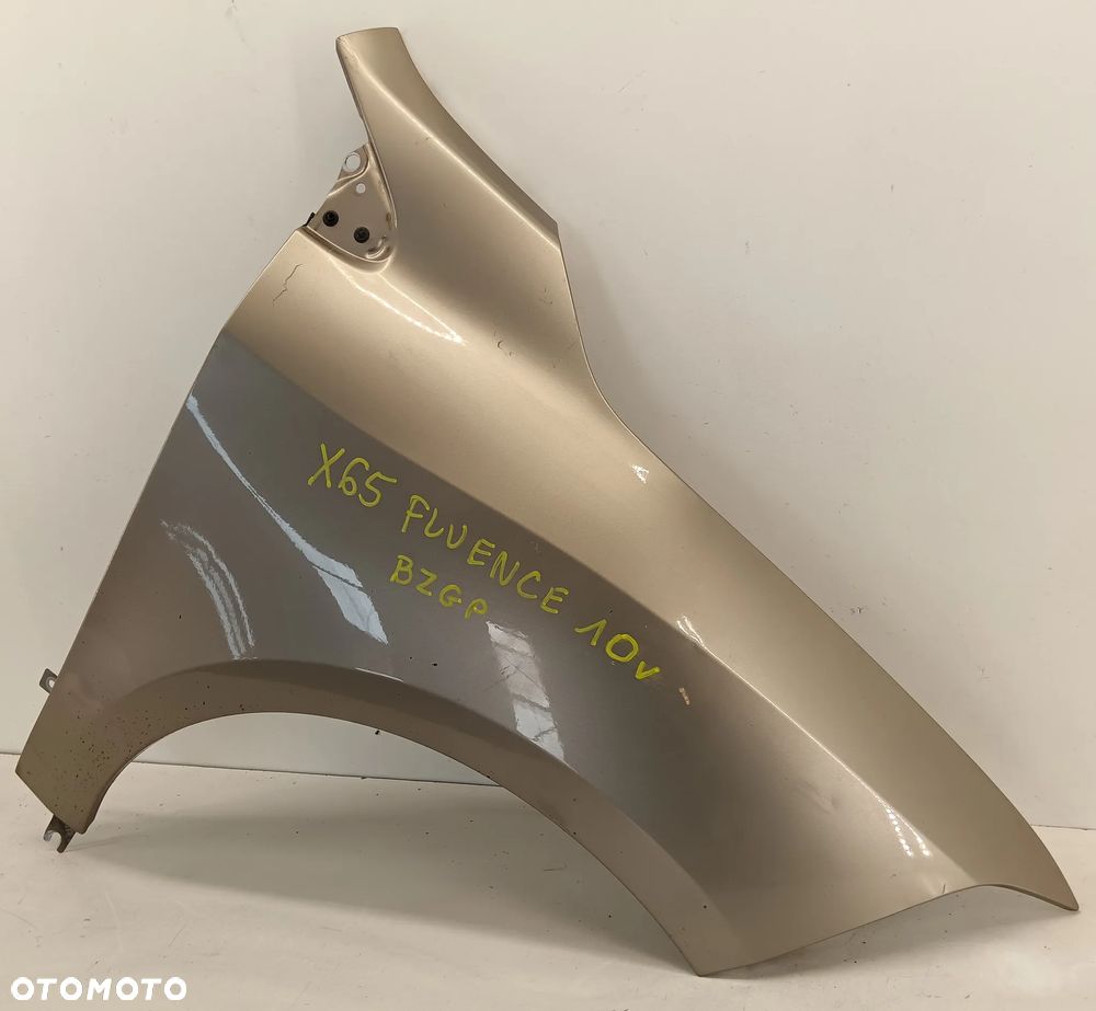 BŁOTNIK PRAWY PRZEDNI PRZÓD RENAULT FLUENCE 09-12 BZGP - 2