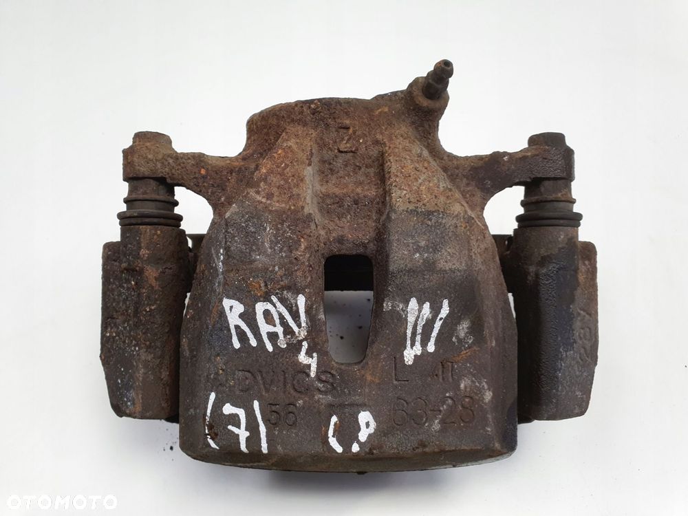 Toyota RAV4 IV III PRZEDNI ZACISK HAMULCOWY lewy przód KIEROWCY 63-28 - 1