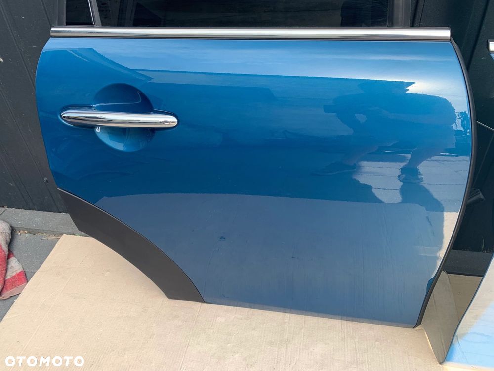 DRZWI PRAWA STRONA PRZÓD TYŁ MINI COOPER F55 C2M ISLAND BLUE METALLIC - 10