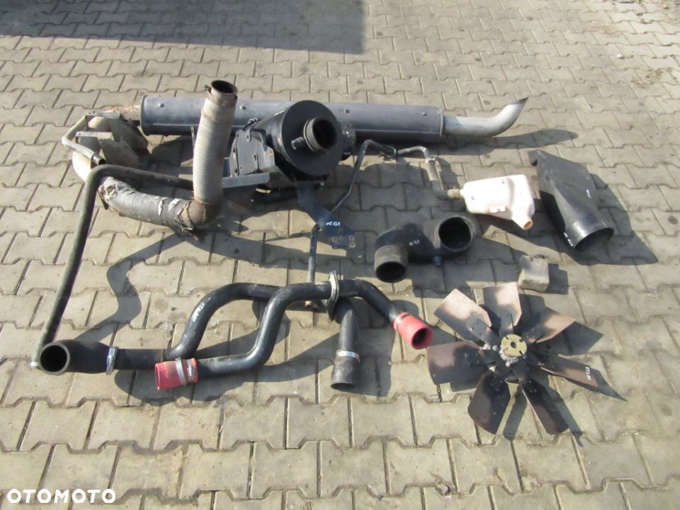 Tłumik sprzęgło wiskotyczne wiatrak dolot rura wąż Case McCormick XTX145 XTX165 XTX185 XTX200 XTX215 - 1