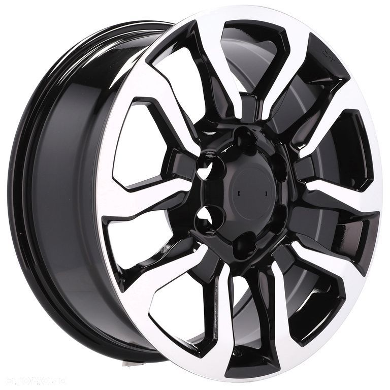 4x Felgi 17 m.in. do MITSUBISHI Pajero L200 TOYOTA Land Cruiser HILUX Hiace Tacoma - B1623 (BK5901) - 7