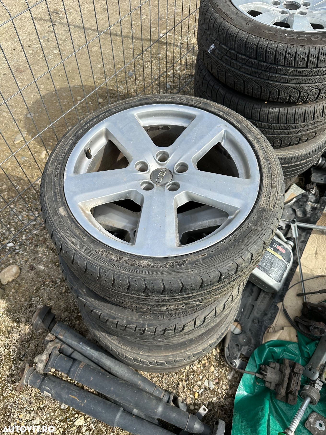 Jante cu cauciucuri anvelope Audi 235/40/18 - 1