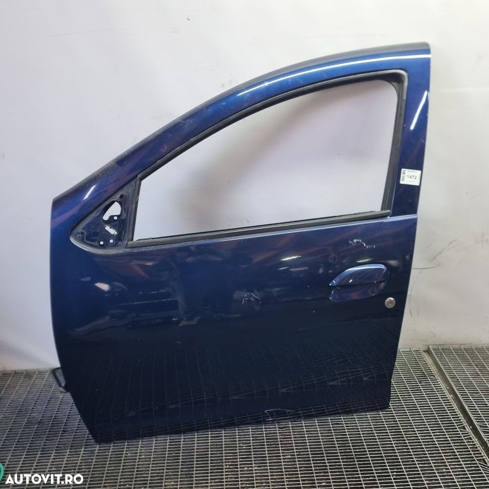 Usa Stanga Fata Dacia Sandero 2 2012 - 2016 Hatchback 4 Usi Bleu Cosmos TERPR (1472) - 1