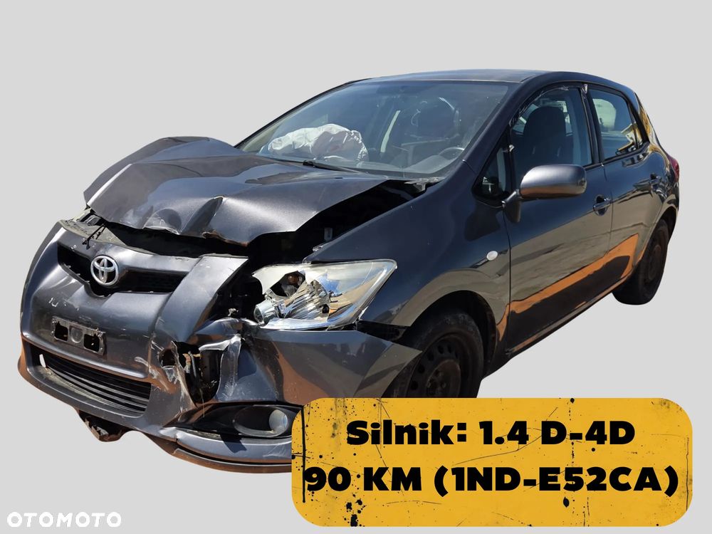 Toyota Auris I 2007 Silnik 1.4 D-4D (1ND-E52CA) 90 KM (66 kW) 1G3 Na części silnik, drzwi, zderzak, klapa bagażnika, lampa - 2