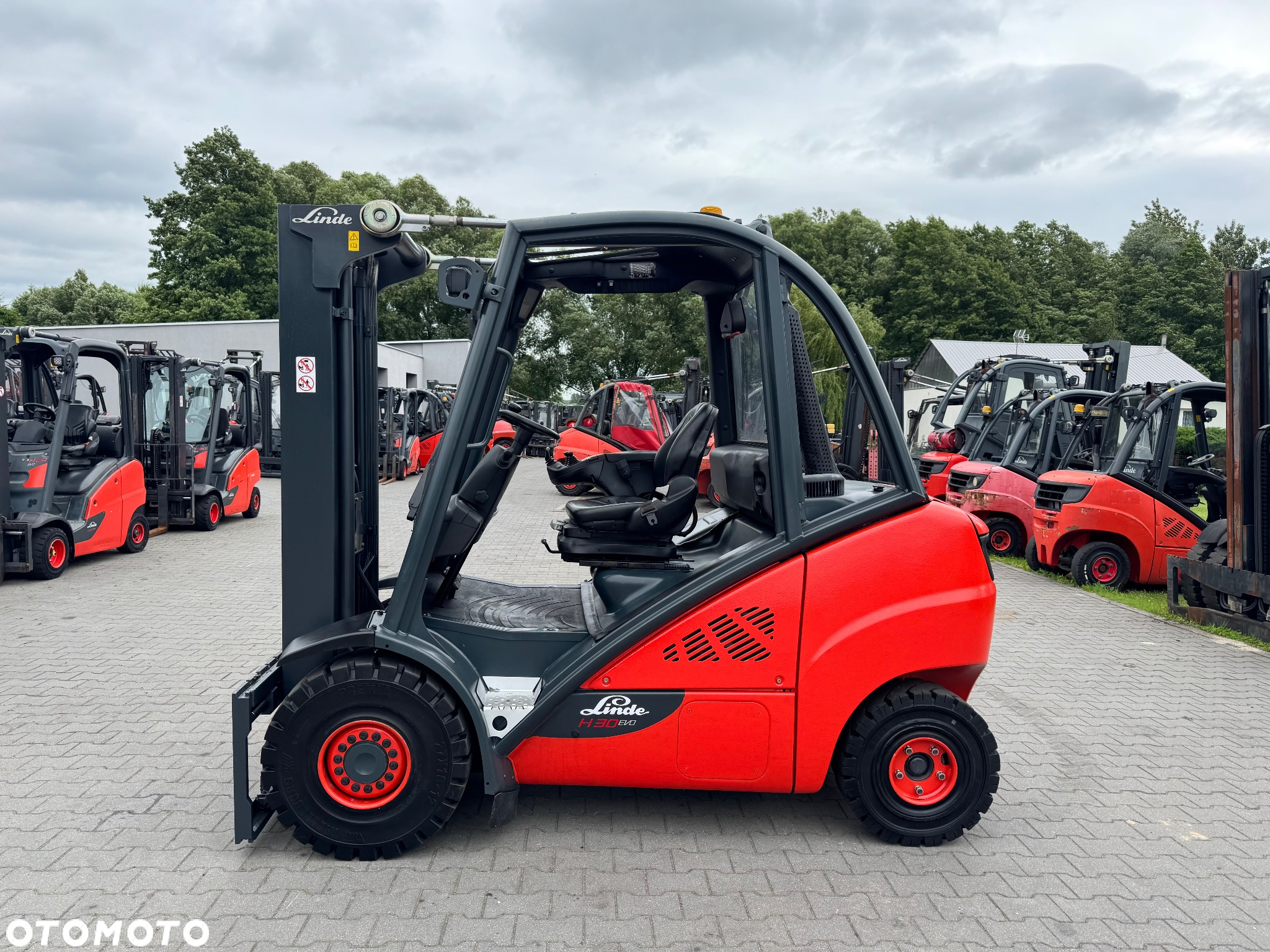 Linde Linde H30D EVO 2017r tylko 5150mth triplex  przesuw h35 h25 toyot - 4