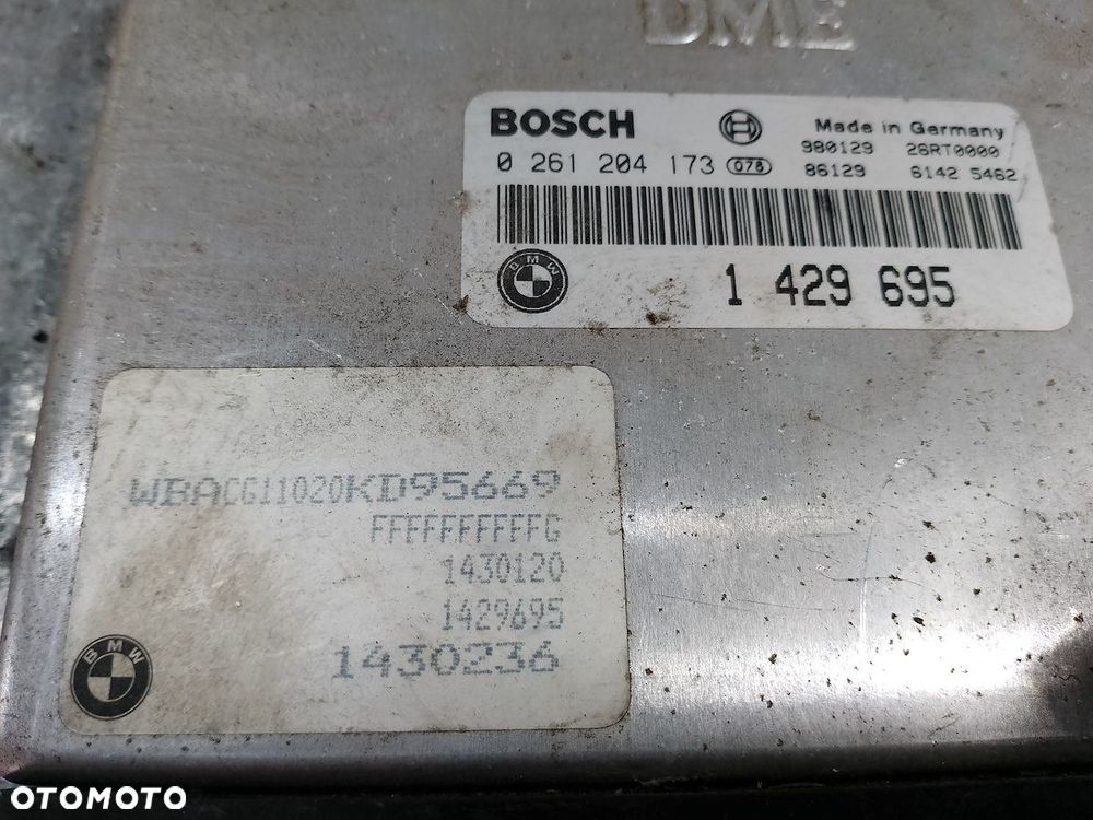 KOMPUTER, STEROWNIK BMW E36 1429695 0261204173  1.6 - 4