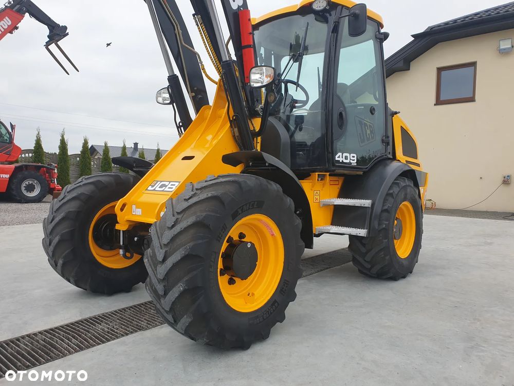 JCB 409 AGRI 40KM/H WIDŁY/ŁYŻKA SPROWADZONA SUPER STAN - 25