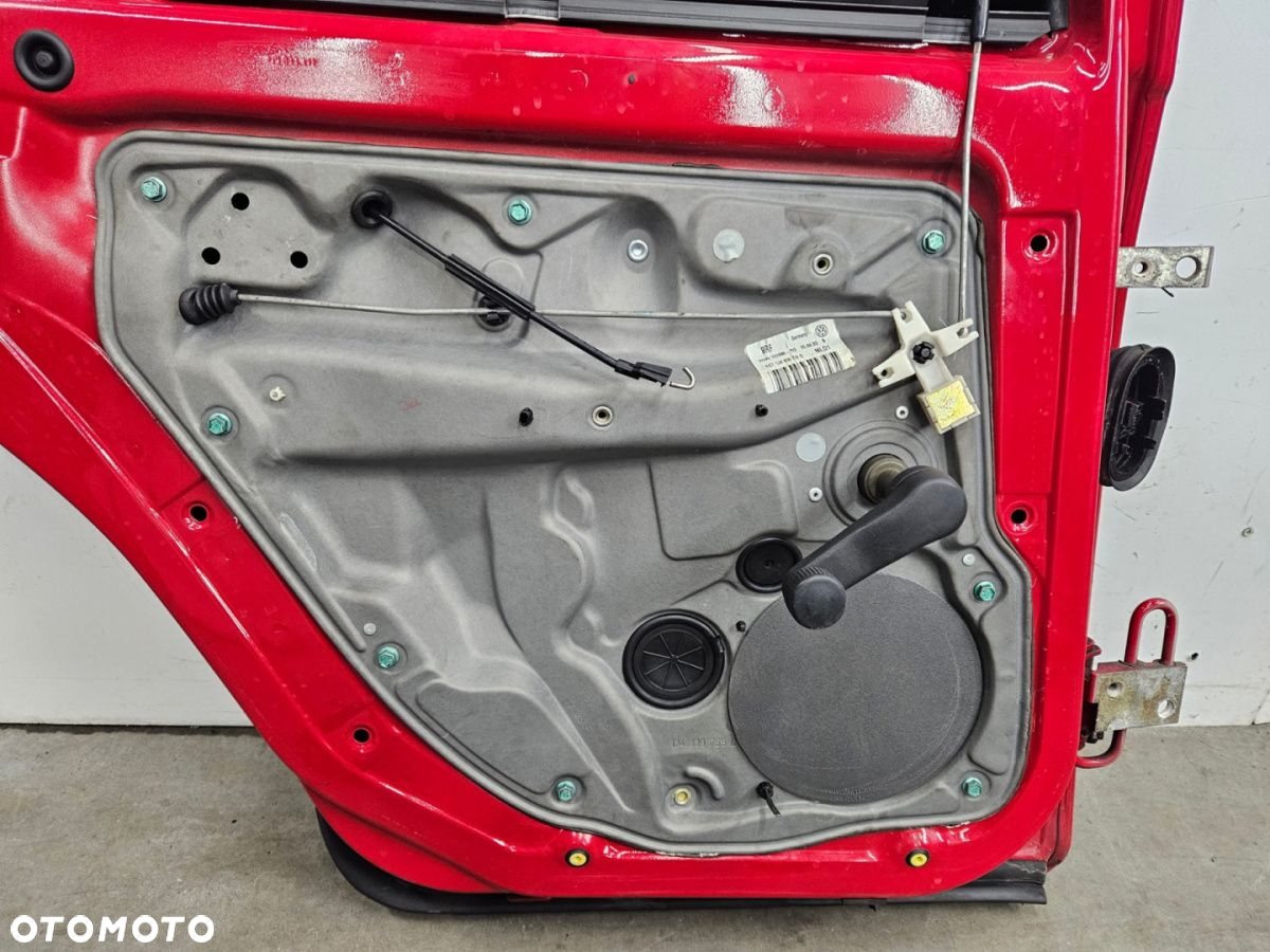 Drzwi VW Golf IV 4 Bora IV 99-06r. LY3D Kombi lewe tylne kompletne szyba zamek podnośnik 1J9833311 - 11