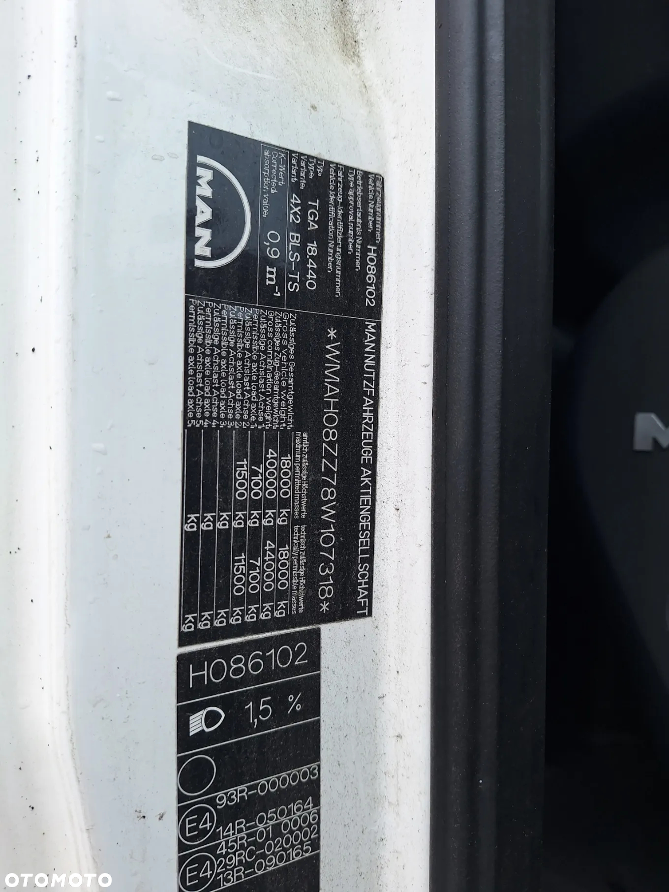 MAN TGA 18.440 EURO 5 AUTOMAT RETARDER HYDRAULIKA NOWE OPONY - 25
