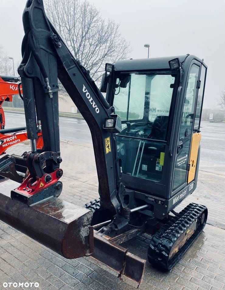 Volvo EC 18 D ,2018 z łopatą nasypową i łyżką skarpową. - 3