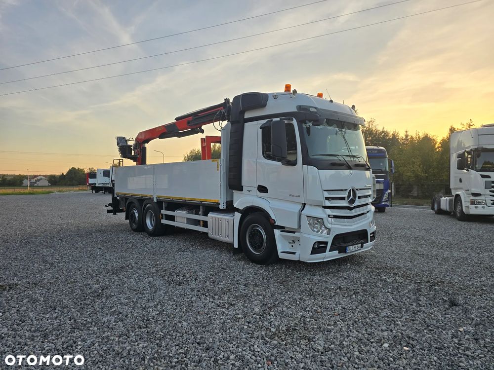 Mercedes-Benz 2545 Żuraw/HDS Palfinger 21001L/Radar/Klimatyzacja/
