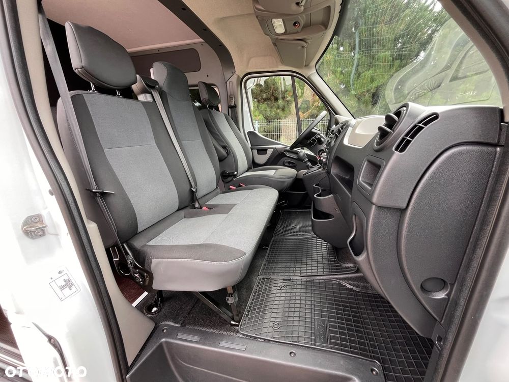 Renault Master L3H2 2.3dCi 130KM, Brygadówka/Doka 6-cio Osbowa, Klima, Tempomat, WEBASTO, Salon Polska, Pierwszy Właściciel, FV 23%, Bardzo Zadbany !!! - 24
