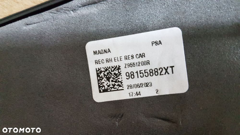 lusterko przód prawe peugeot expert iii jumpy iii 5+2-pin - 8